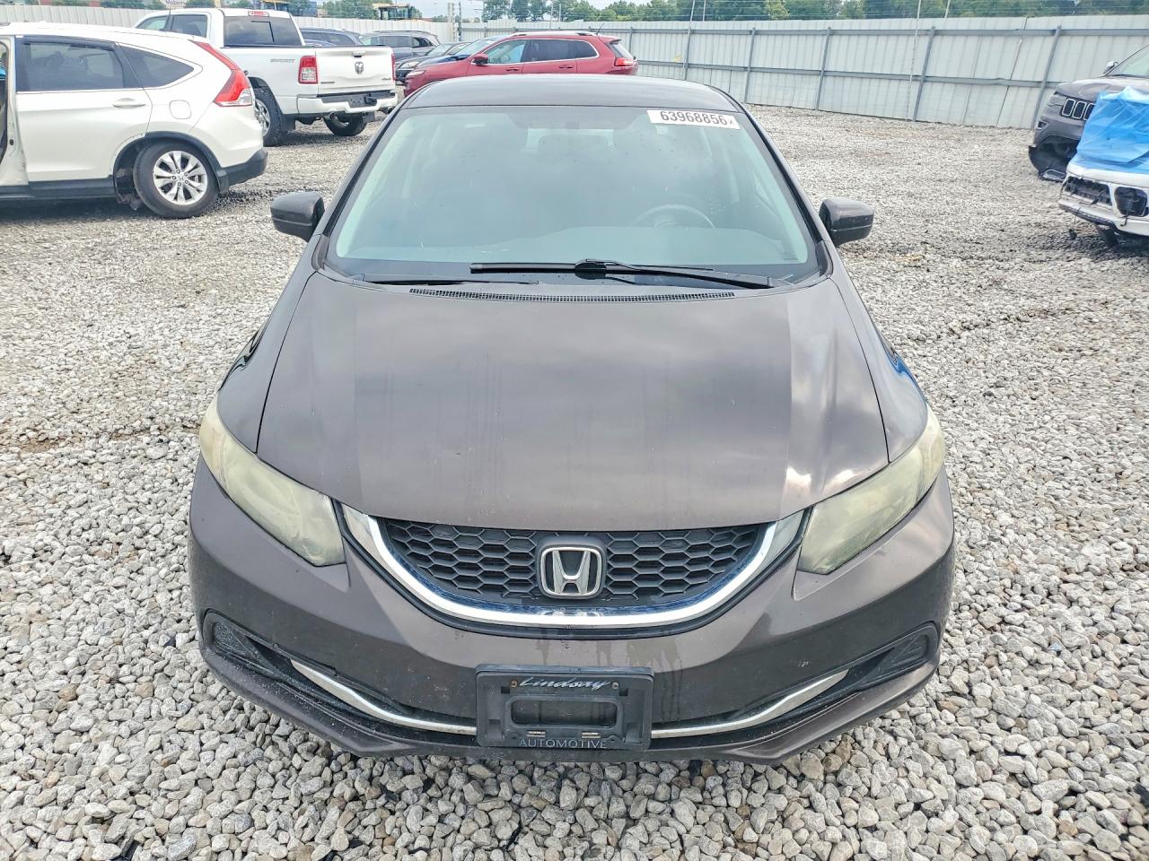 2014 Honda Civic Lx Brown vin: 2HGFB2F56EH511218