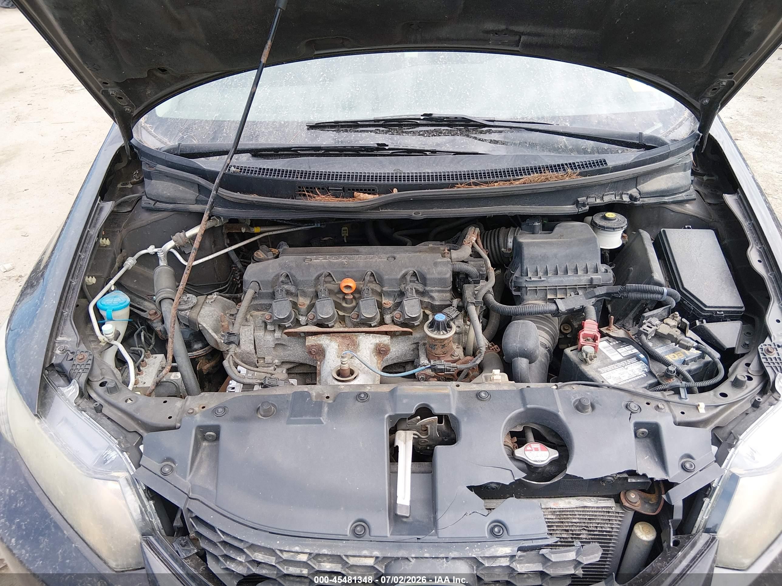 2014 Honda Civic Lx Коричневый vin: 2HGFB2F56EH520792