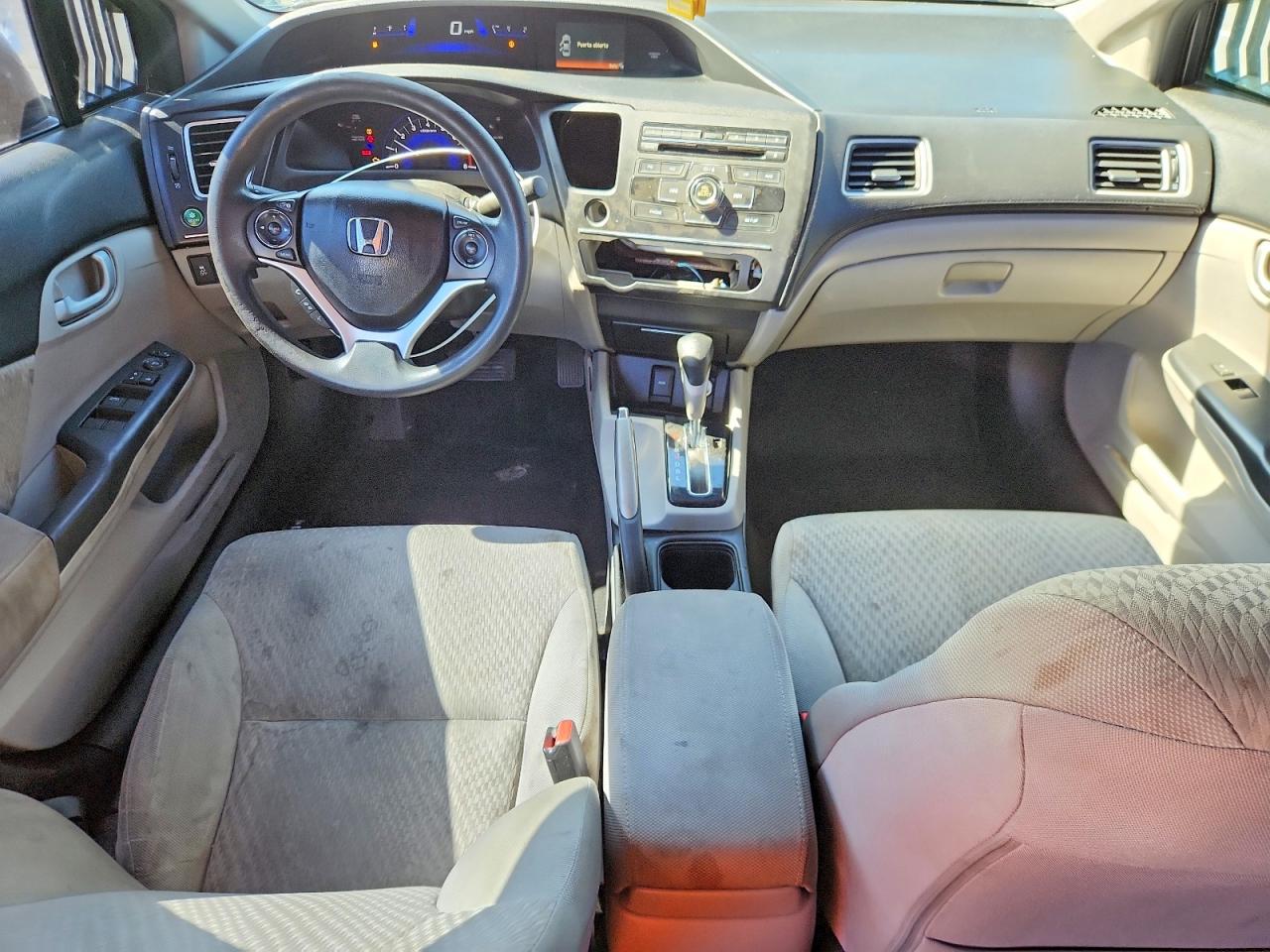 2014 Honda Civic Lx Gray vin: 2HGFB2F56EH525636