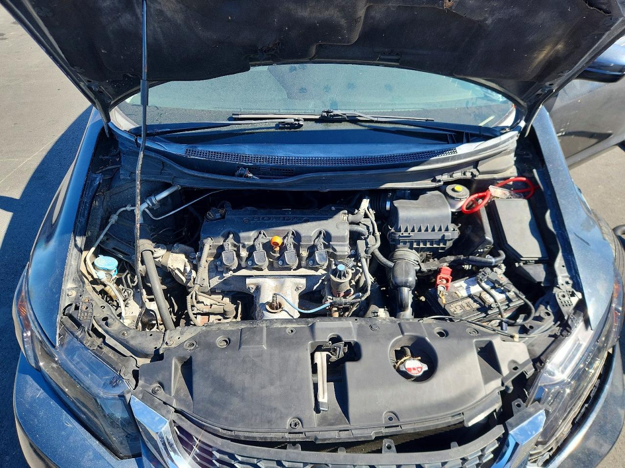 2014 Honda Civic Lx Gray vin: 2HGFB2F56EH525636