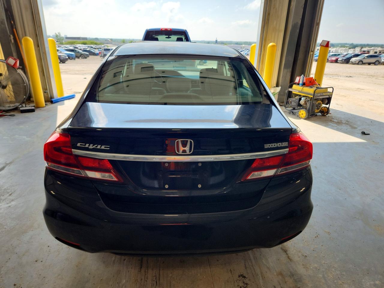 2014 Honda Civic Lx Black vin: 2HGFB2F56EH526107