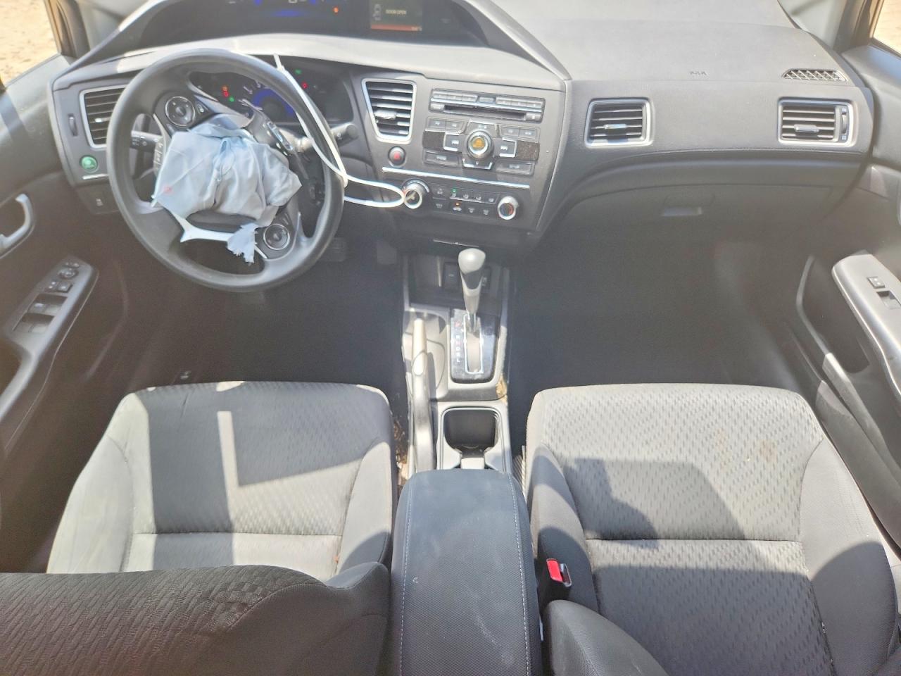 2014 Honda Civic Lx Gray vin: 2HGFB2F56EH526995