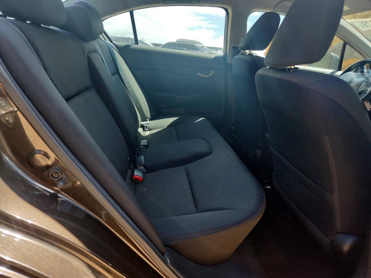 2014 Honda Civic Lx Gray vin: 2HGFB2F56EH526995
