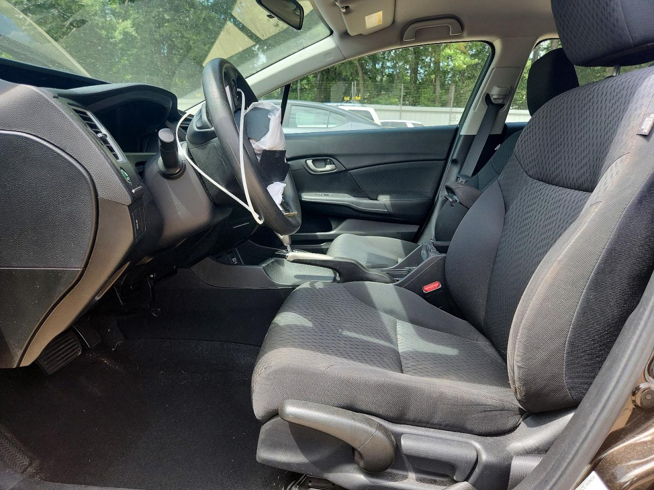 2014 Honda Civic Lx Gray vin: 2HGFB2F56EH526995