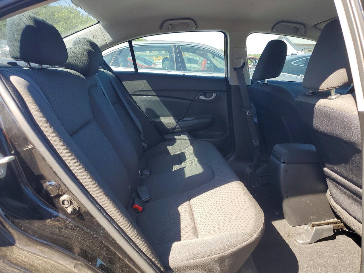 2014 Honda Civic Lx Черный vin: 2HGFB2F56EH549242