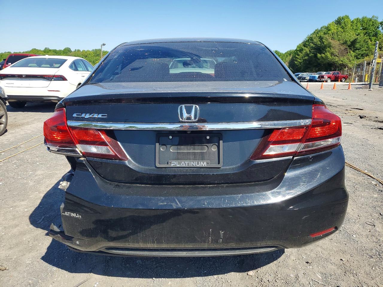 2014 Honda Civic Lx Черный vin: 2HGFB2F56EH549242