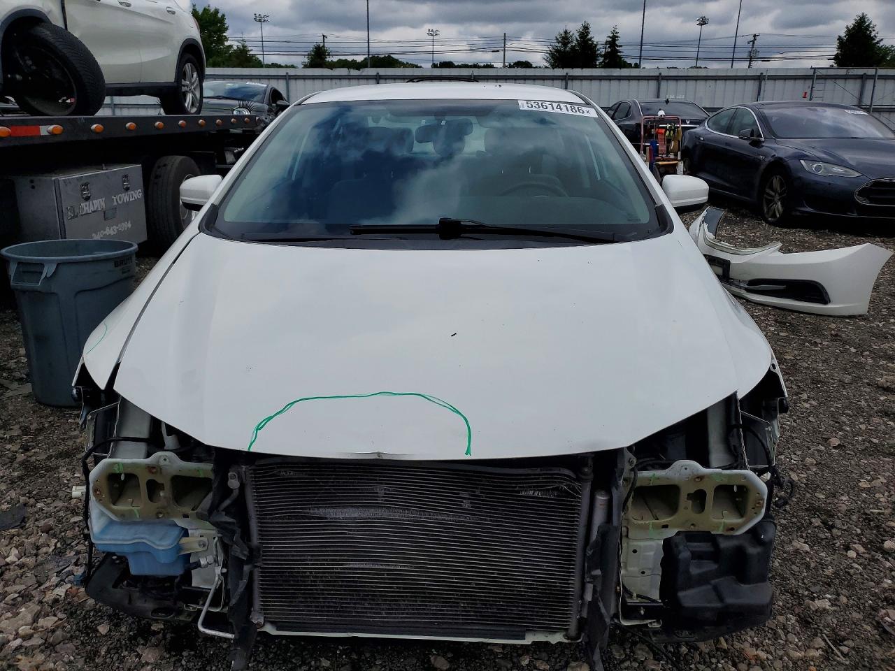 2014 Honda Civic Lx White vin: 2HGFB2F56EH549435