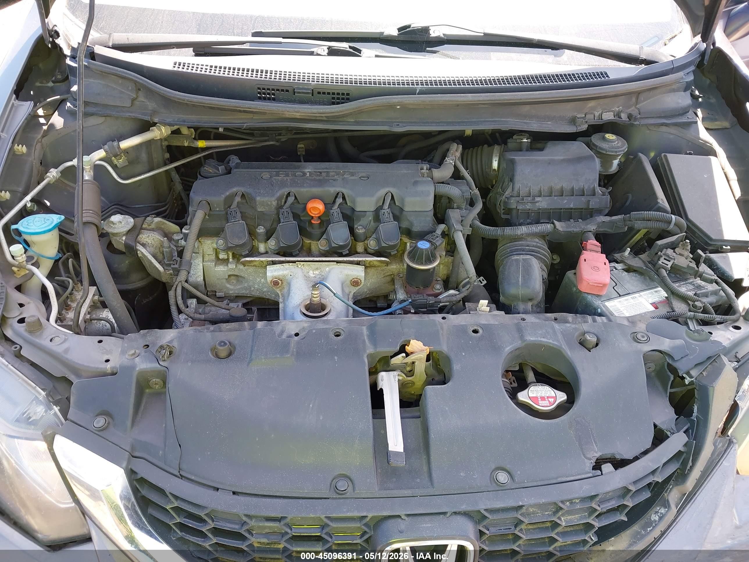 2014 Honda Civic Lx Коричневый vin: 2HGFB2F56EH549998