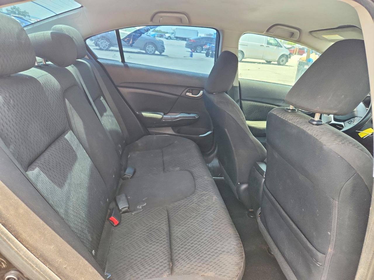 2014 Honda Civic Lx Brown vin: 2HGFB2F56EH555199