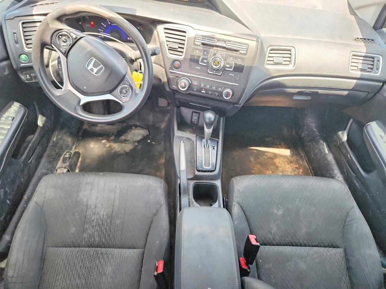 2014 Honda Civic Lx Brown vin: 2HGFB2F56EH555199