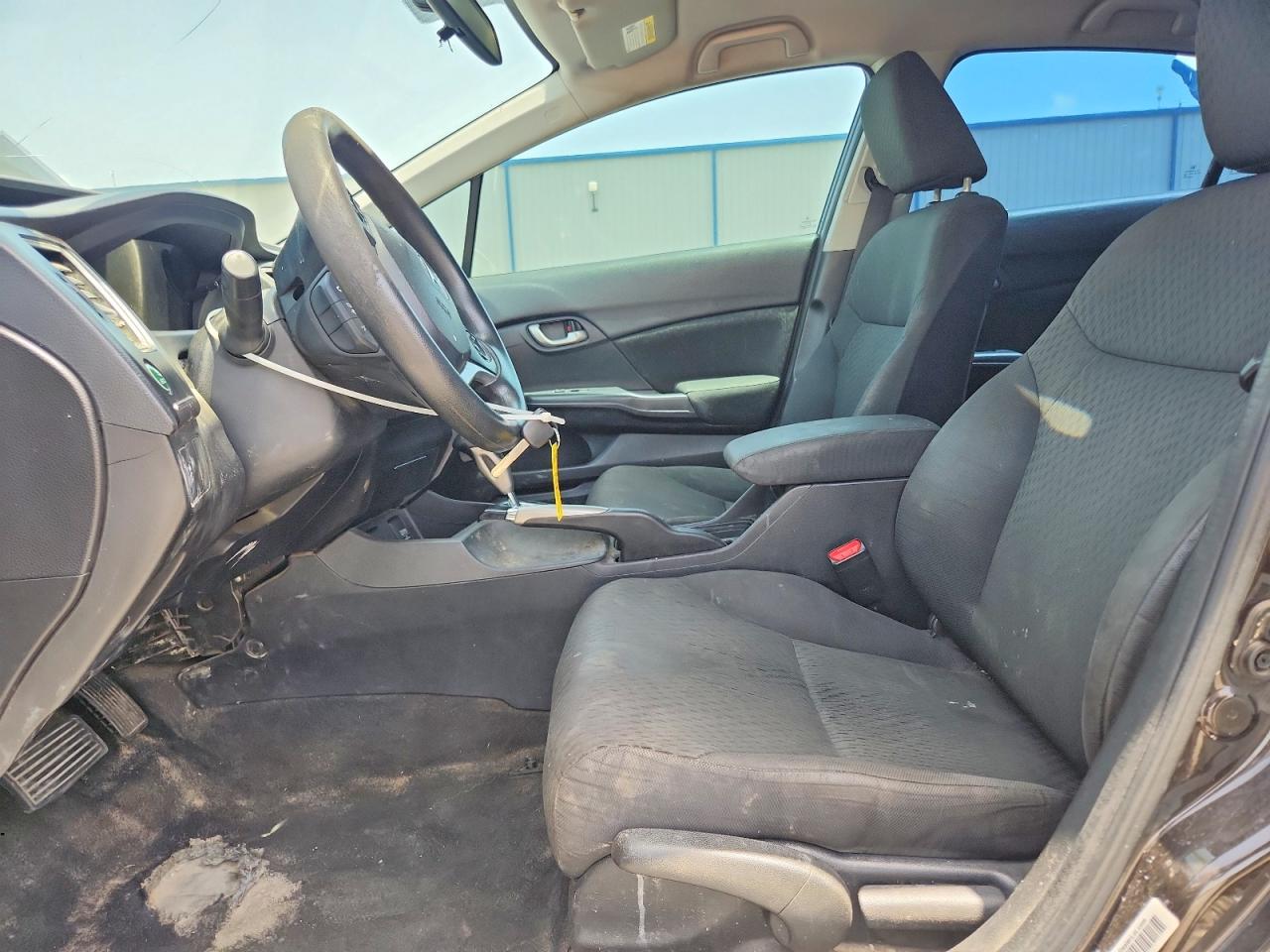 2014 Honda Civic Lx Brown vin: 2HGFB2F56EH555199