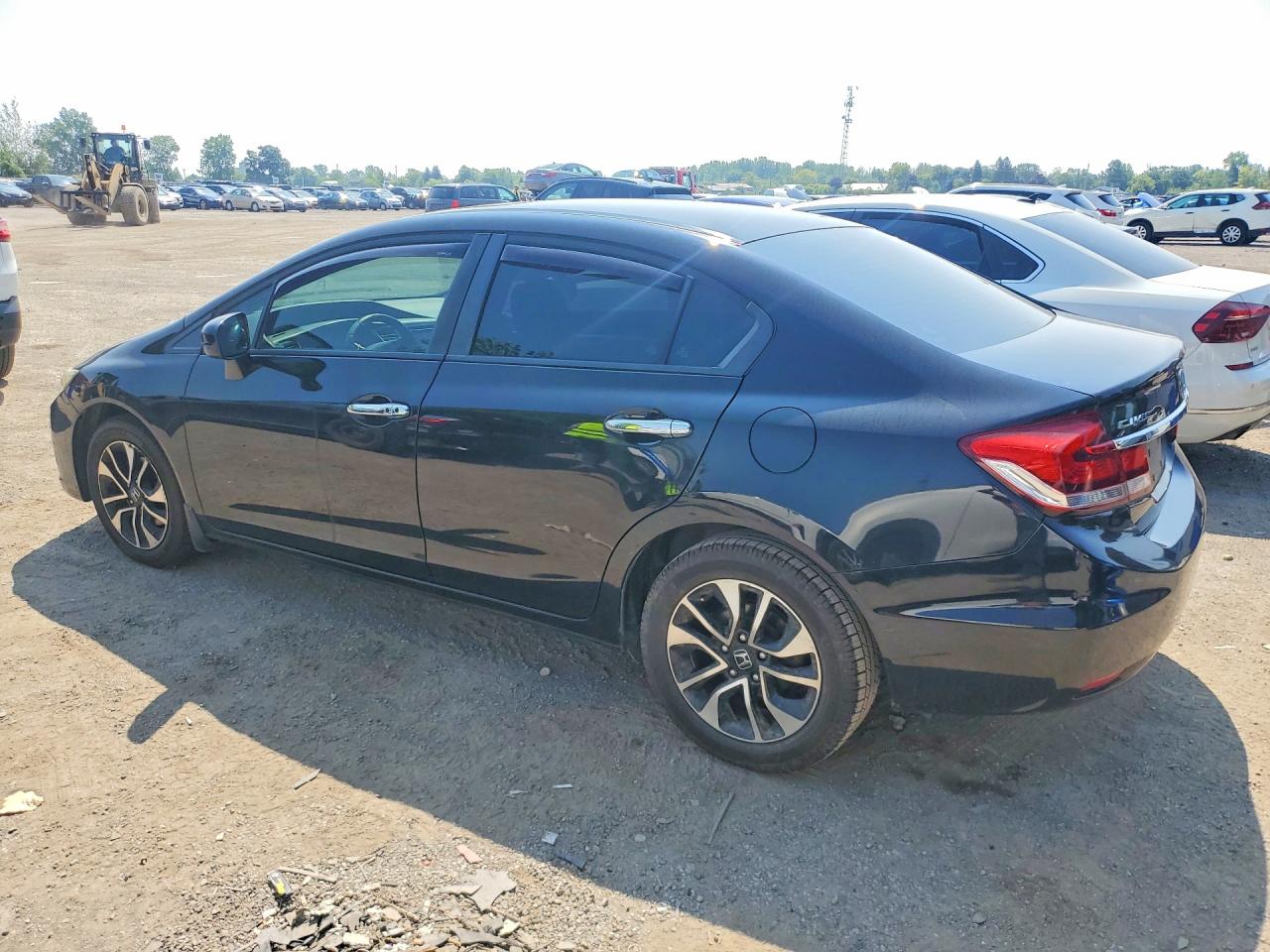 2015 Honda Civic Lx Black vin: 2HGFB2F56FH012582