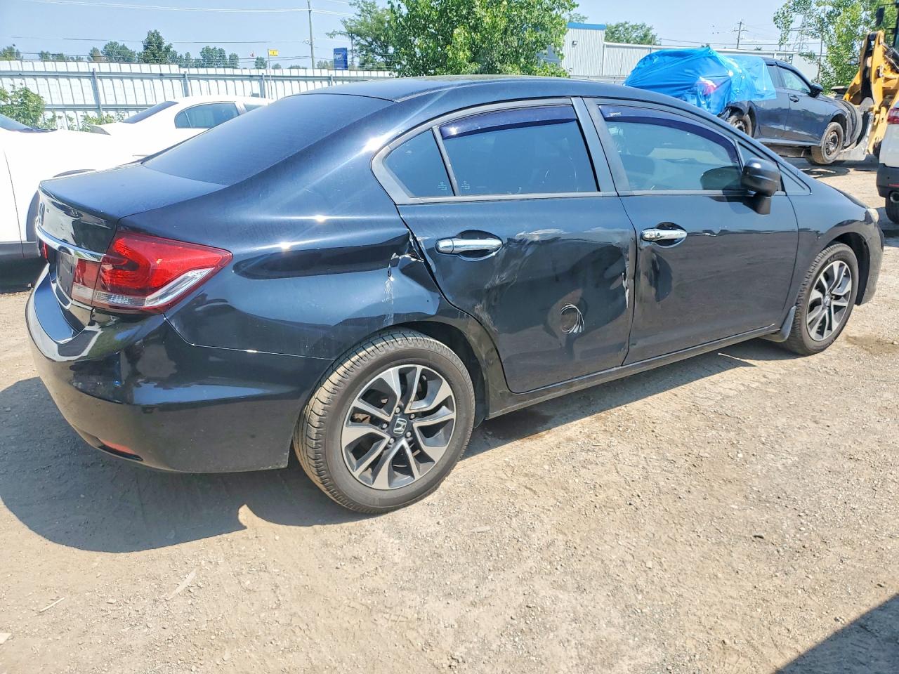 2015 Honda Civic Lx Black vin: 2HGFB2F56FH012582