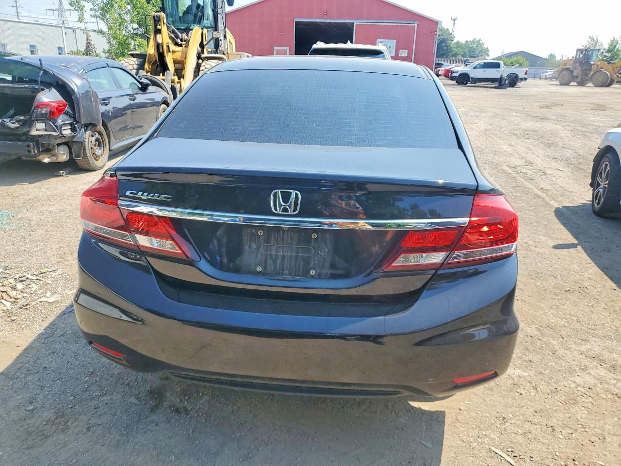 2015 Honda Civic Lx Black vin: 2HGFB2F56FH012582