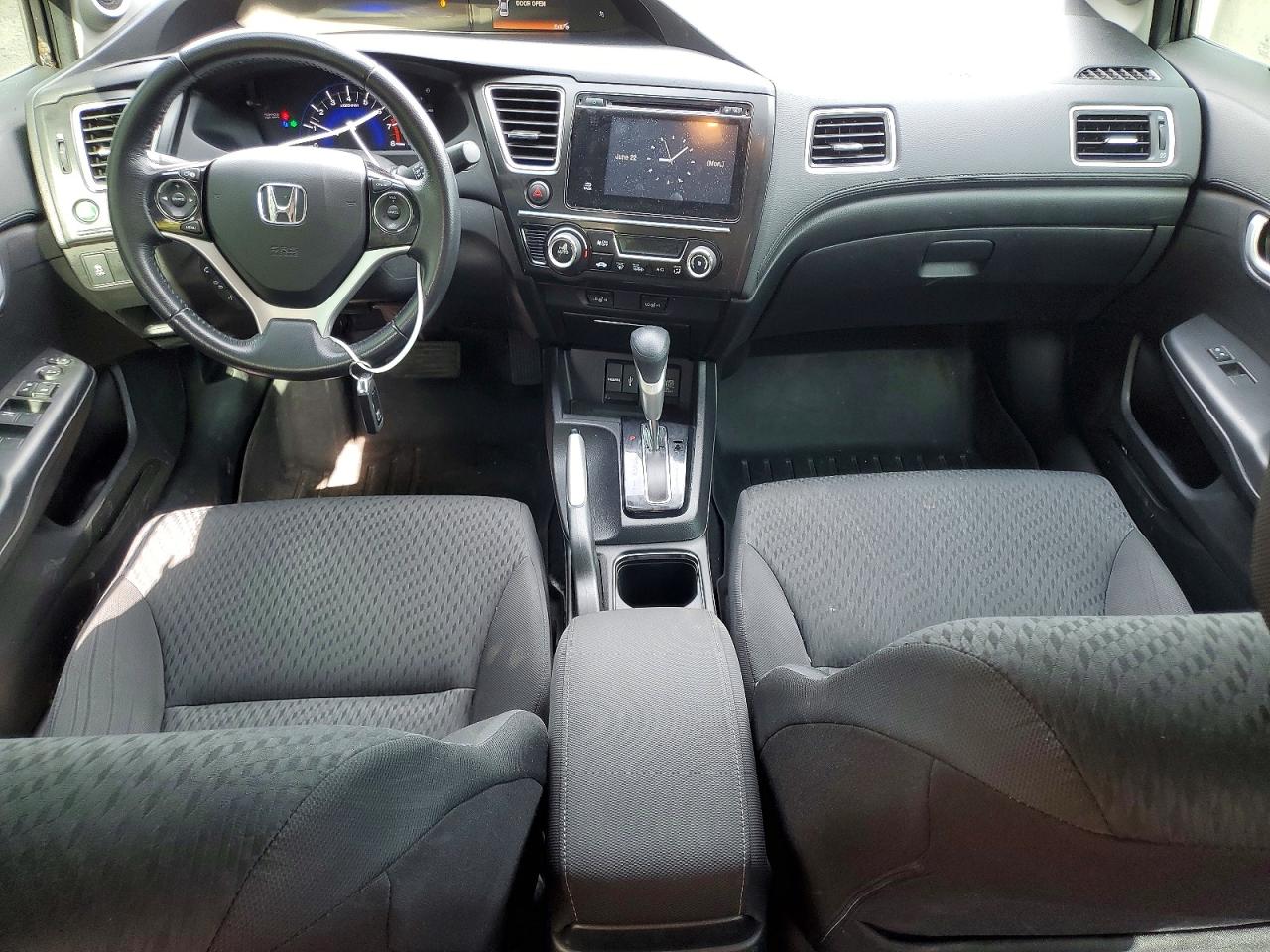 2015 Honda Civic Lx Gray vin: 2HGFB2F56FH052807