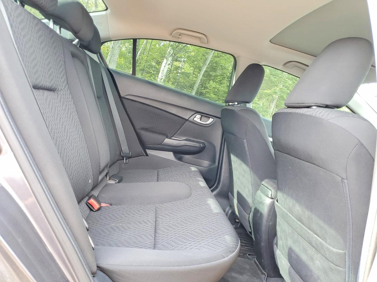 2015 Honda Civic Lx Gray vin: 2HGFB2F56FH052807