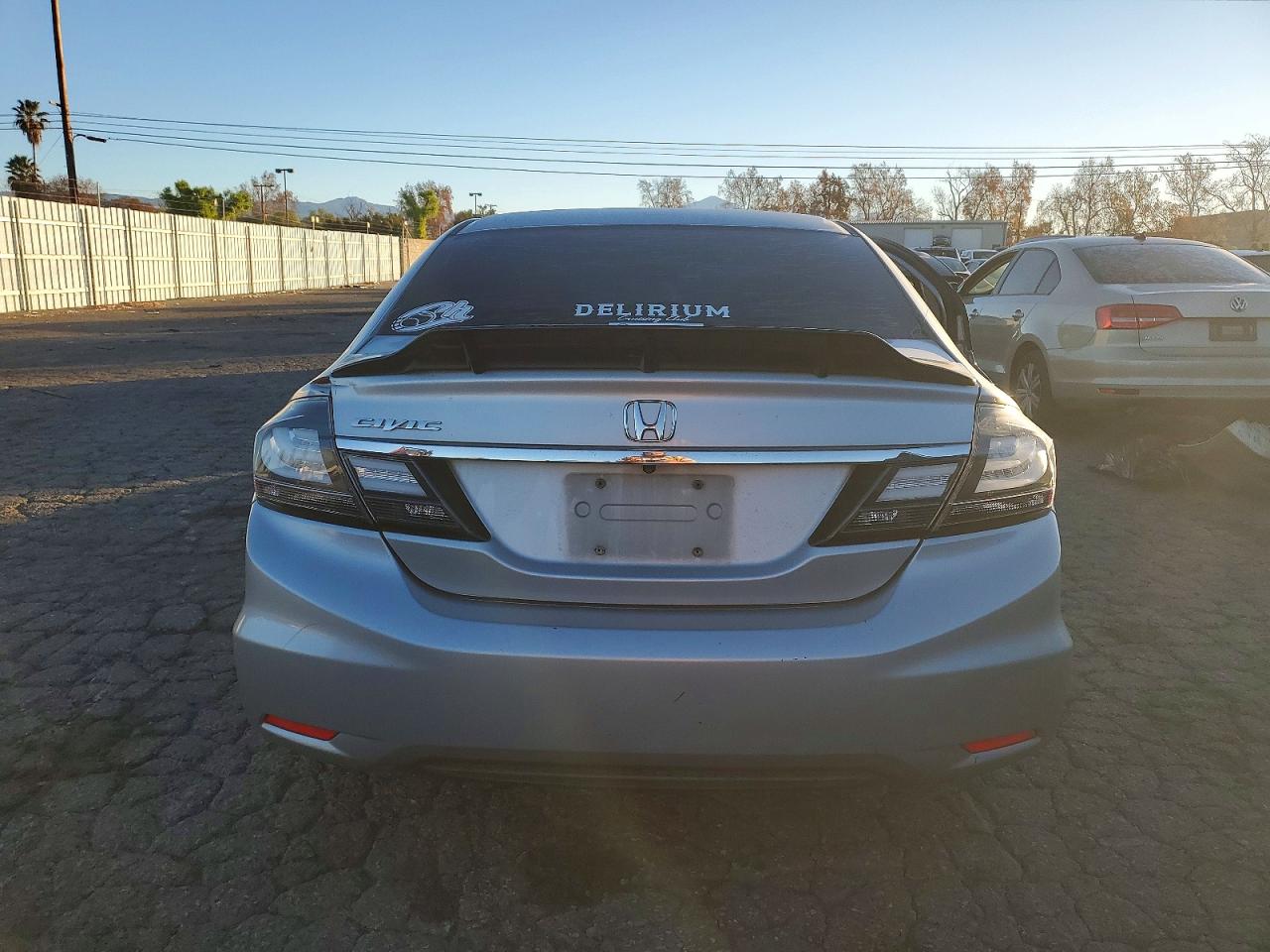 2015 Honda Civic Lx Silver vin: 2HGFB2F56FH512130