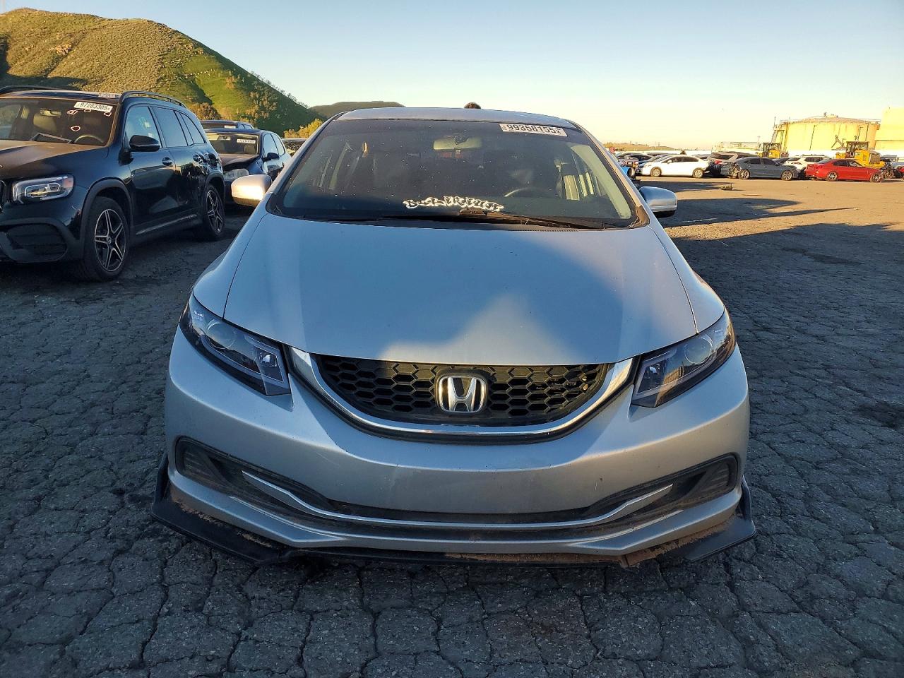 2015 Honda Civic Lx Silver vin: 2HGFB2F56FH512130