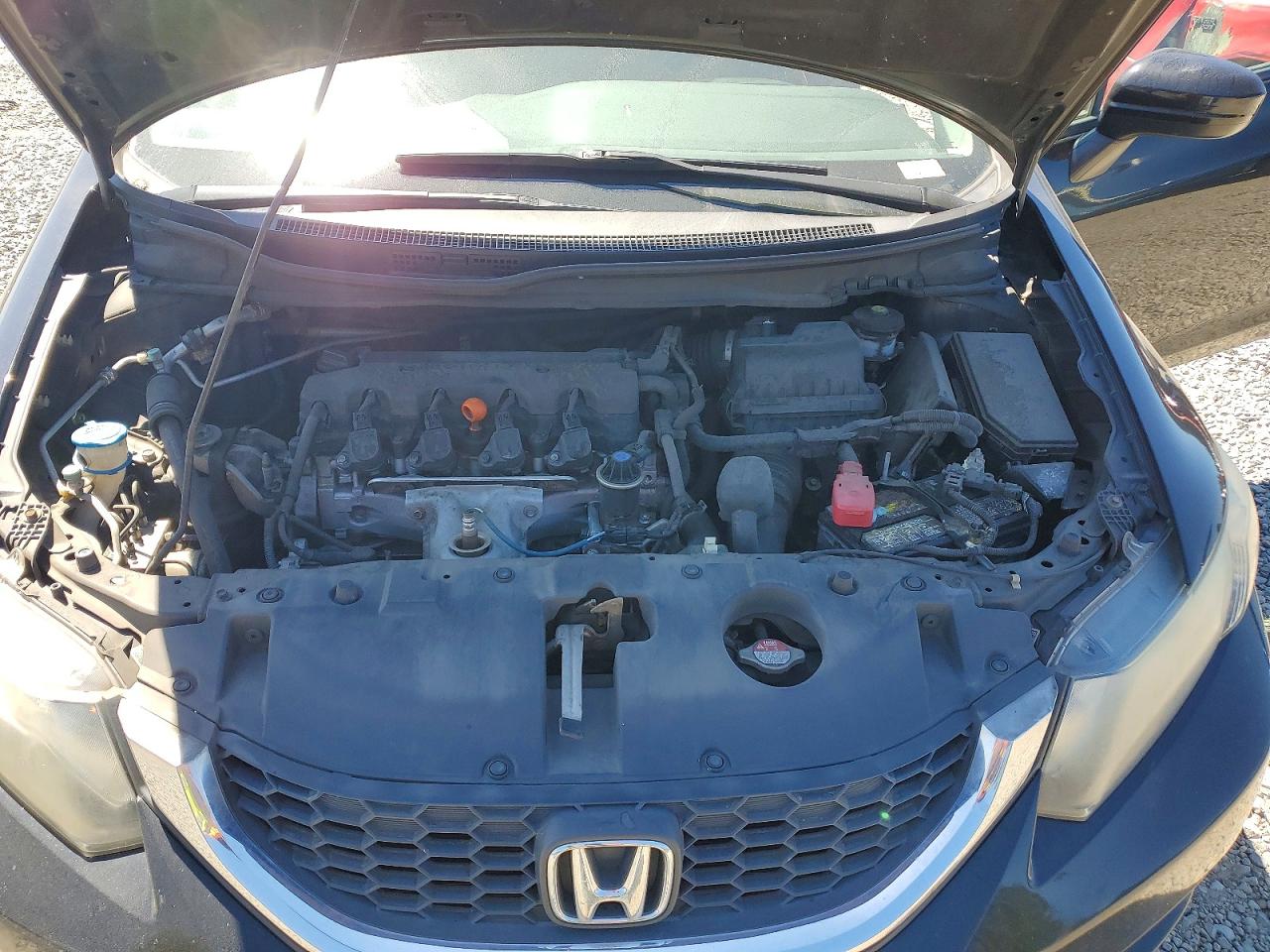 2015 Honda Civic Lx Black vin: 2HGFB2F56FH517246