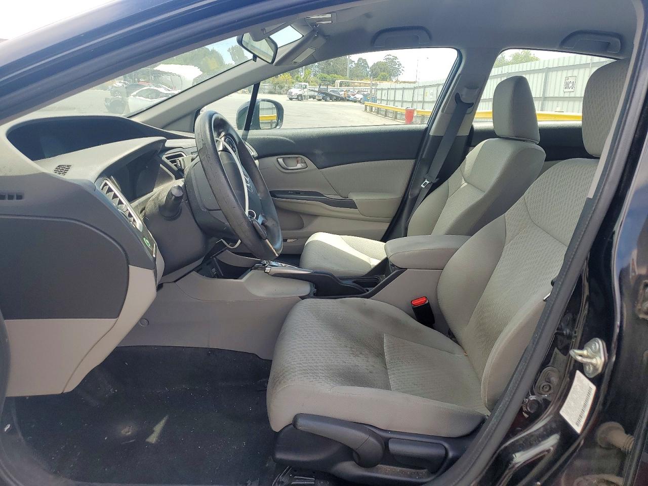 2015 Honda Civic Lx Черный vin: 2HGFB2F56FH527422