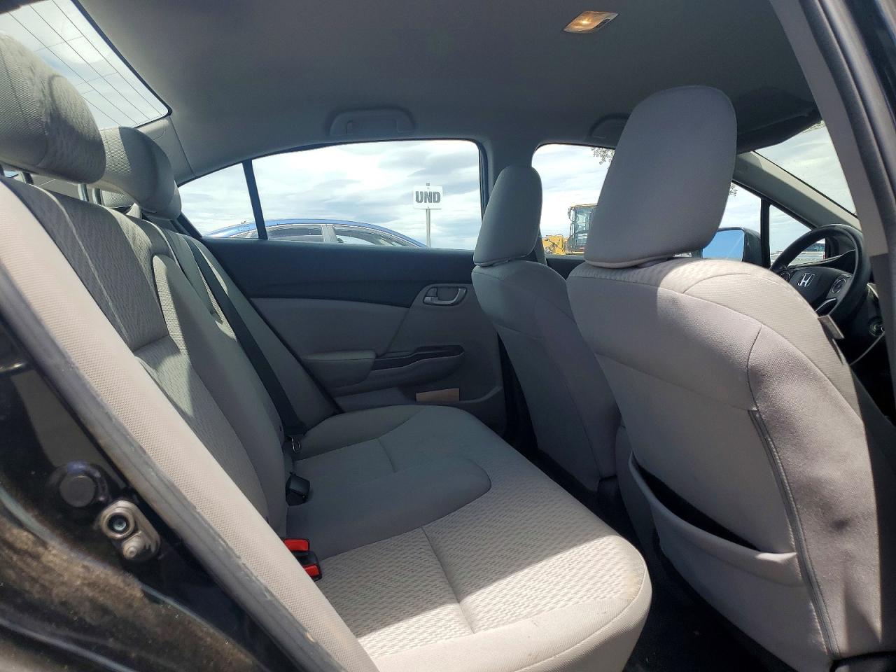2015 Honda Civic Lx Черный vin: 2HGFB2F56FH527422