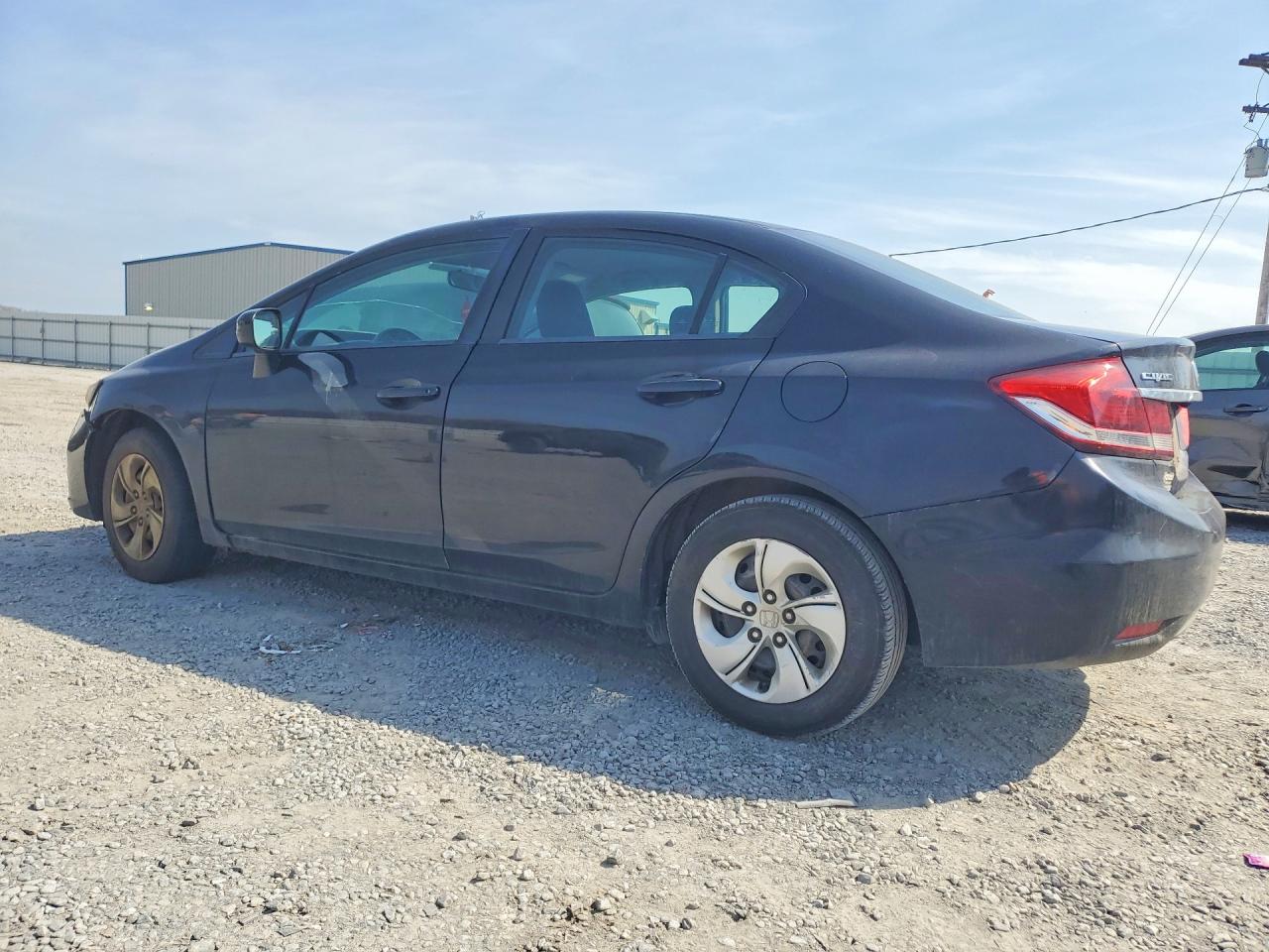 2015 Honda Civic Lx Black vin: 2HGFB2F56FH537576