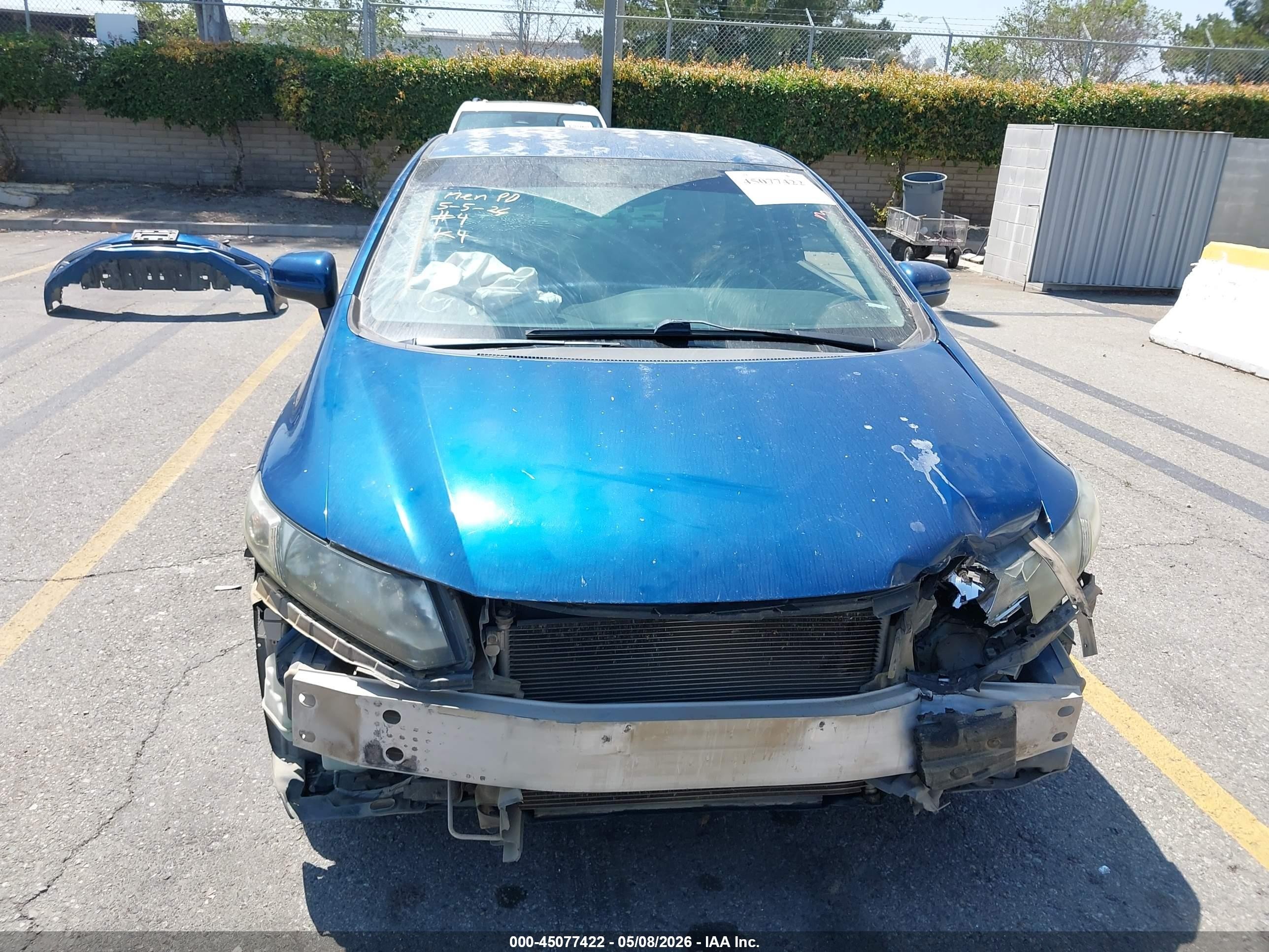 2015 Honda Civic Lx Blue vin: 2HGFB2F56FH537934