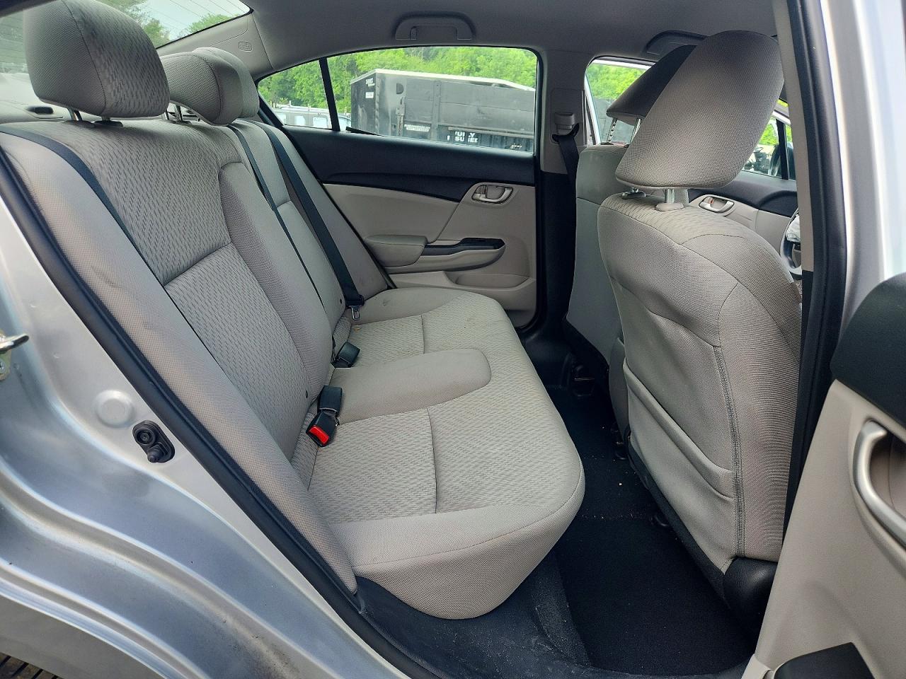 2015 Honda Civic Lx Silver vin: 2HGFB2F56FH541675