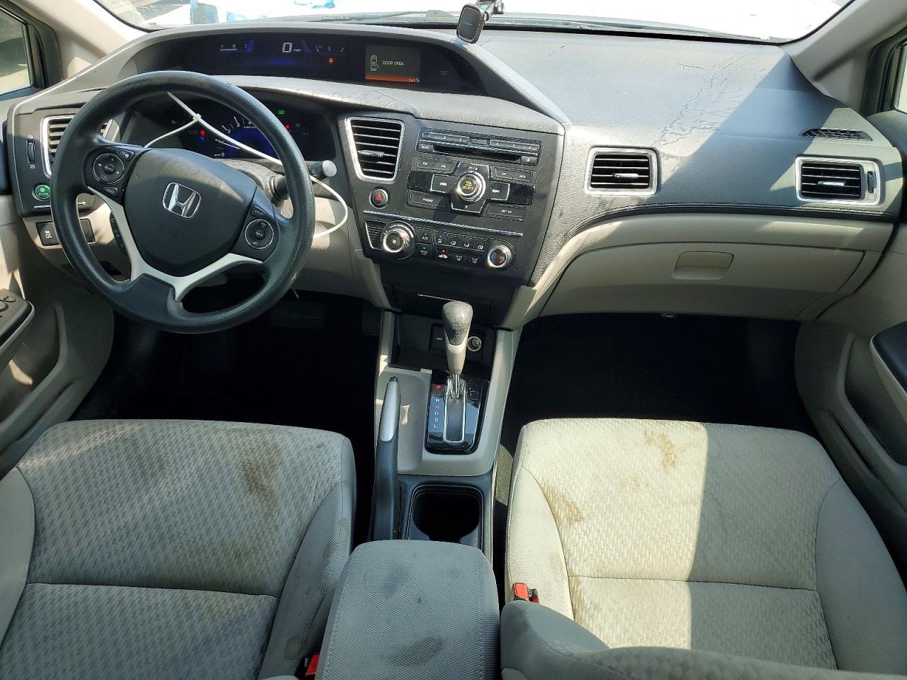 2015 Honda Civic Lx Gray vin: 2HGFB2F56FH552532