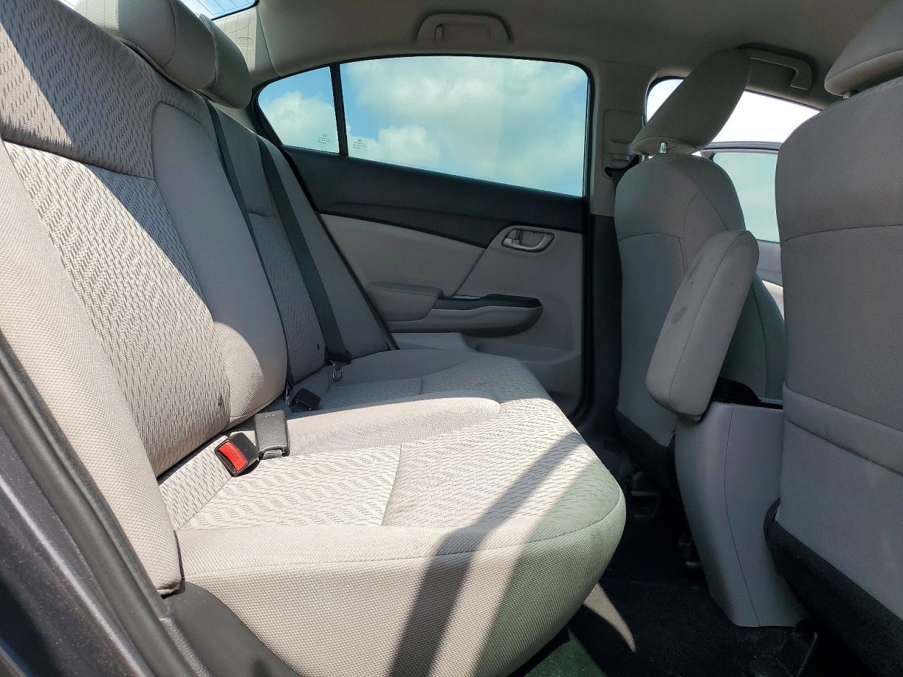 2015 Honda Civic Lx Gray vin: 2HGFB2F56FH552532