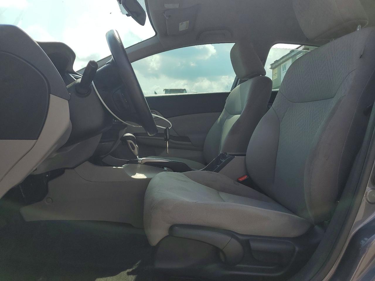 2015 Honda Civic Lx Gray vin: 2HGFB2F56FH552532