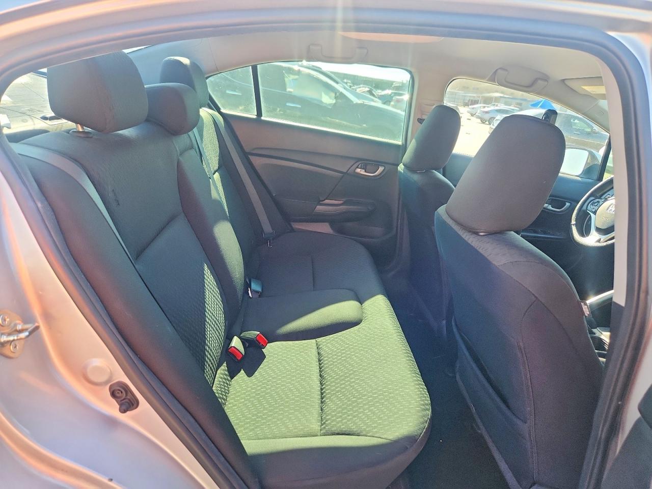 2015 Honda Civic Lx Silver vin: 2HGFB2F56FH561103