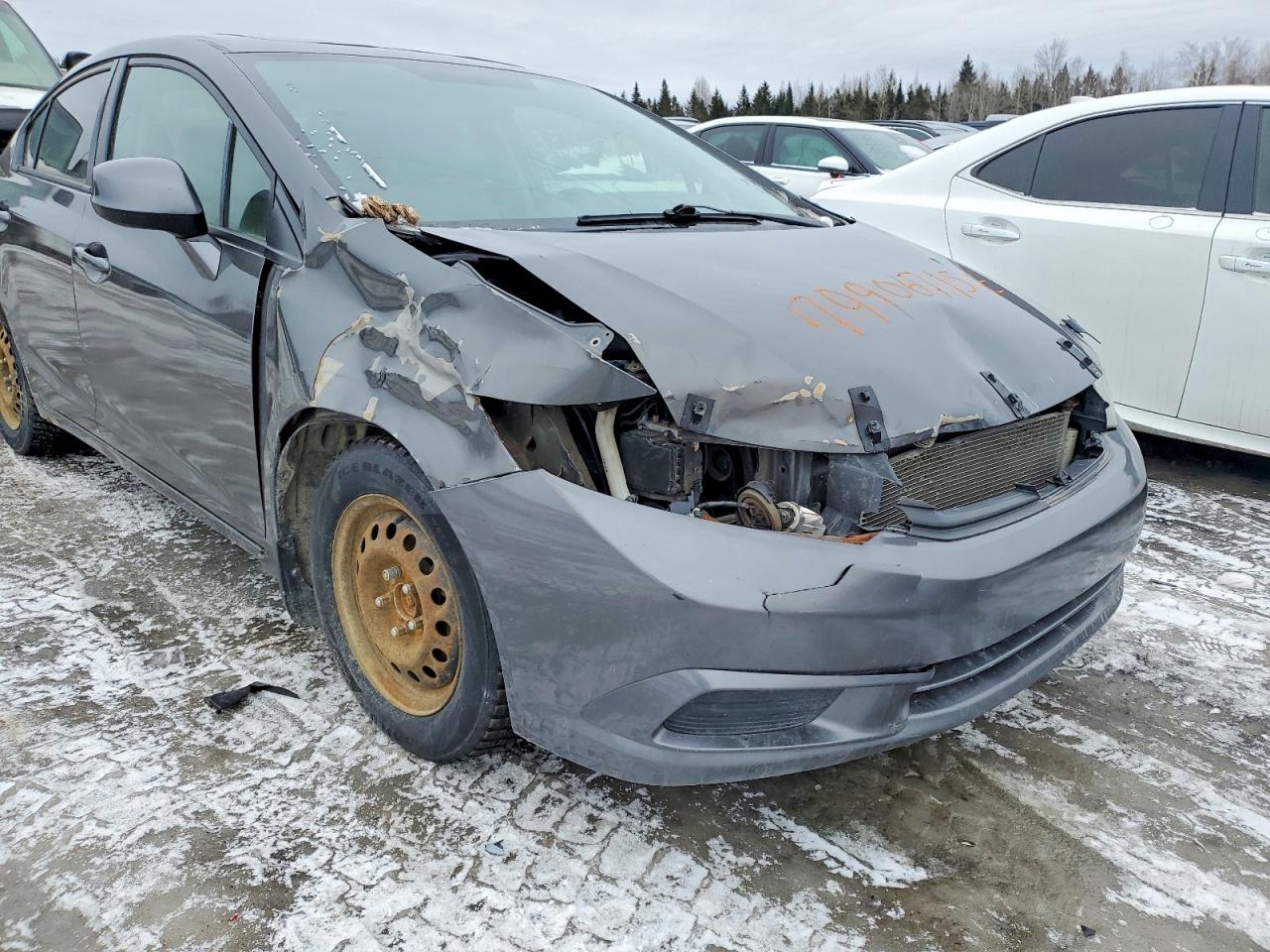 2012 Honda Civic Lx Черный vin: 2HGFB2F57CH047563