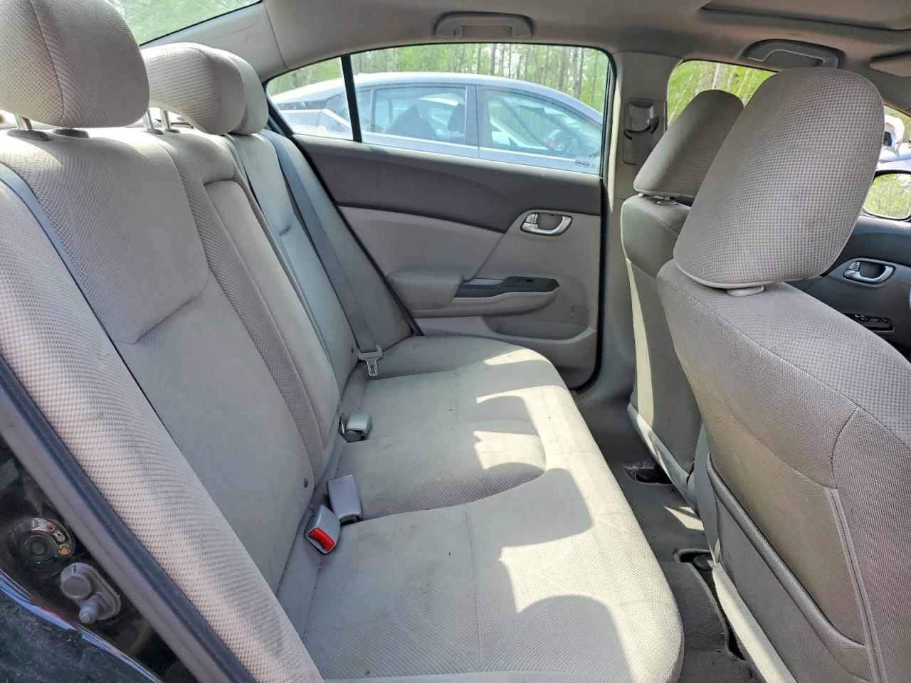 2012 Honda Civic Lx Черный vin: 2HGFB2F57CH109091