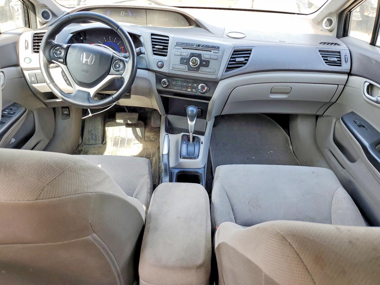 2012 Honda Civic Lx Черный vin: 2HGFB2F57CH109091