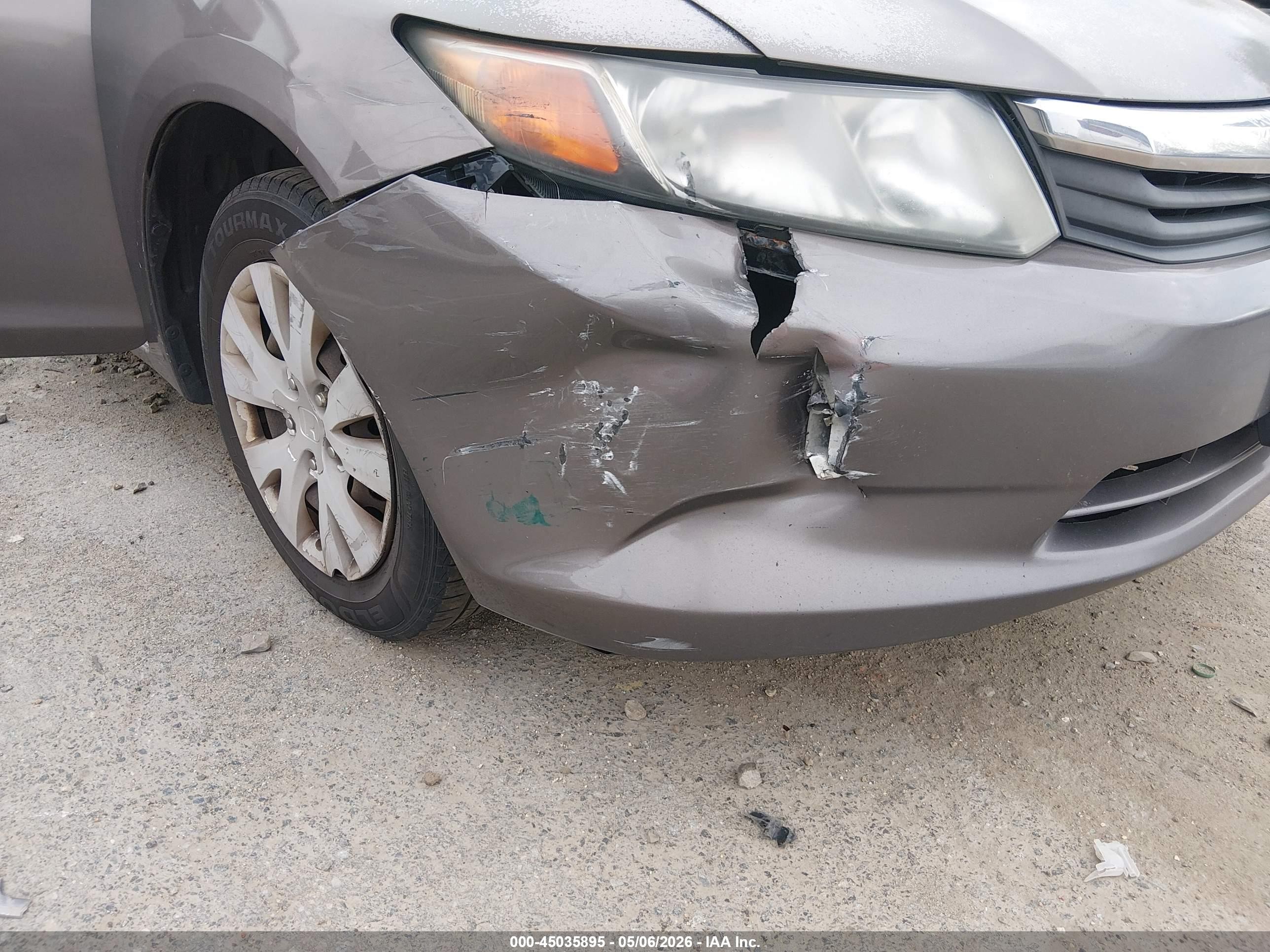2012 Honda Civic Lx Черный vin: 2HGFB2F57CH541695