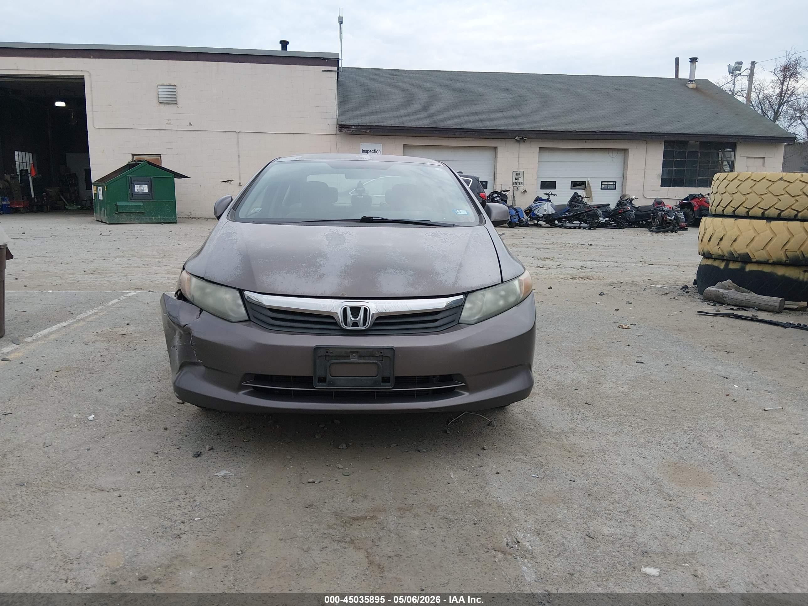 2012 Honda Civic Lx Черный vin: 2HGFB2F57CH541695