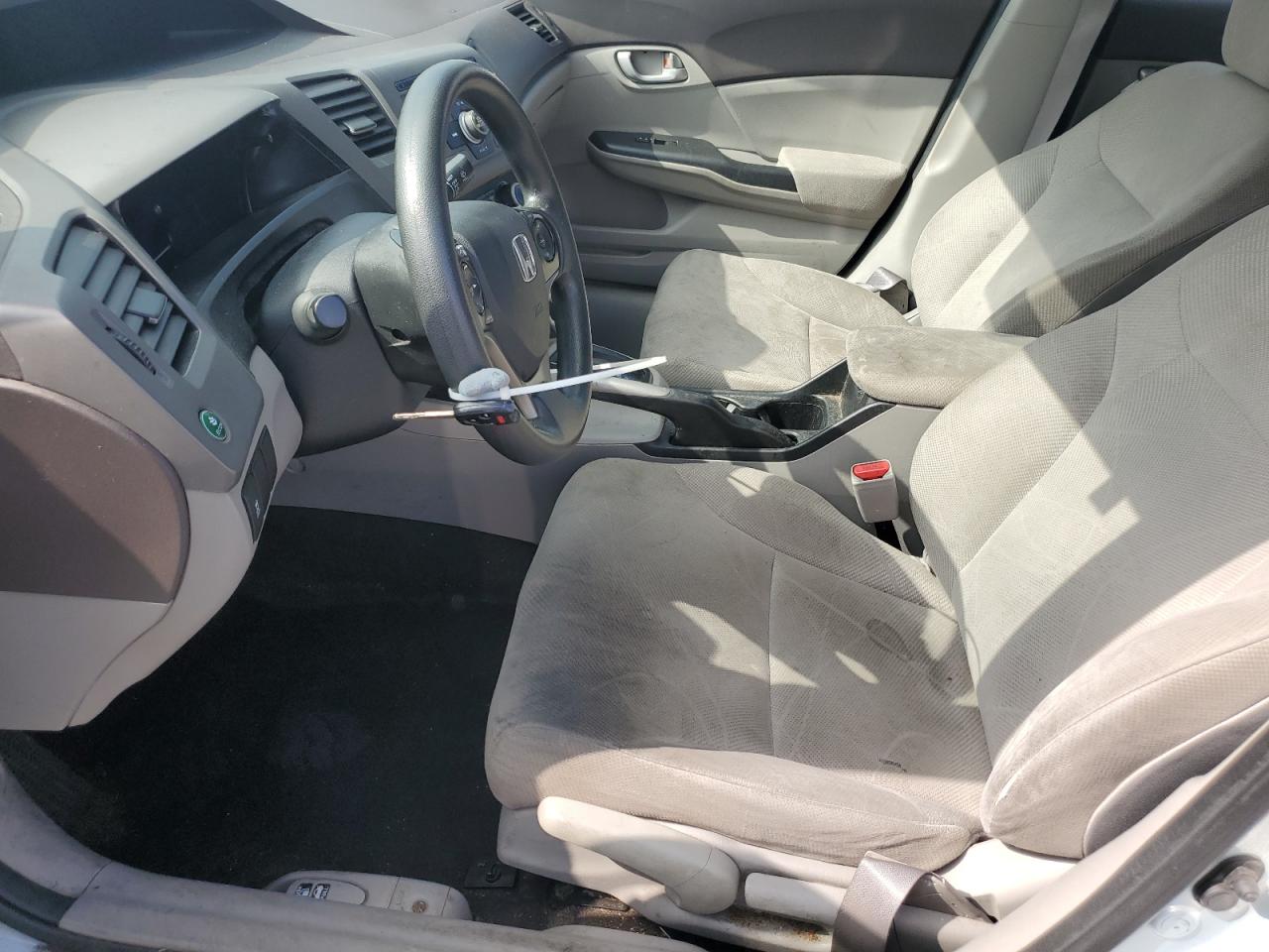 2012 Honda Civic Lx Blue vin: 2HGFB2F57CH549280