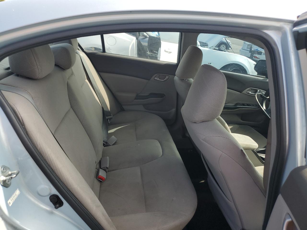2012 Honda Civic Lx Blue vin: 2HGFB2F57CH549280