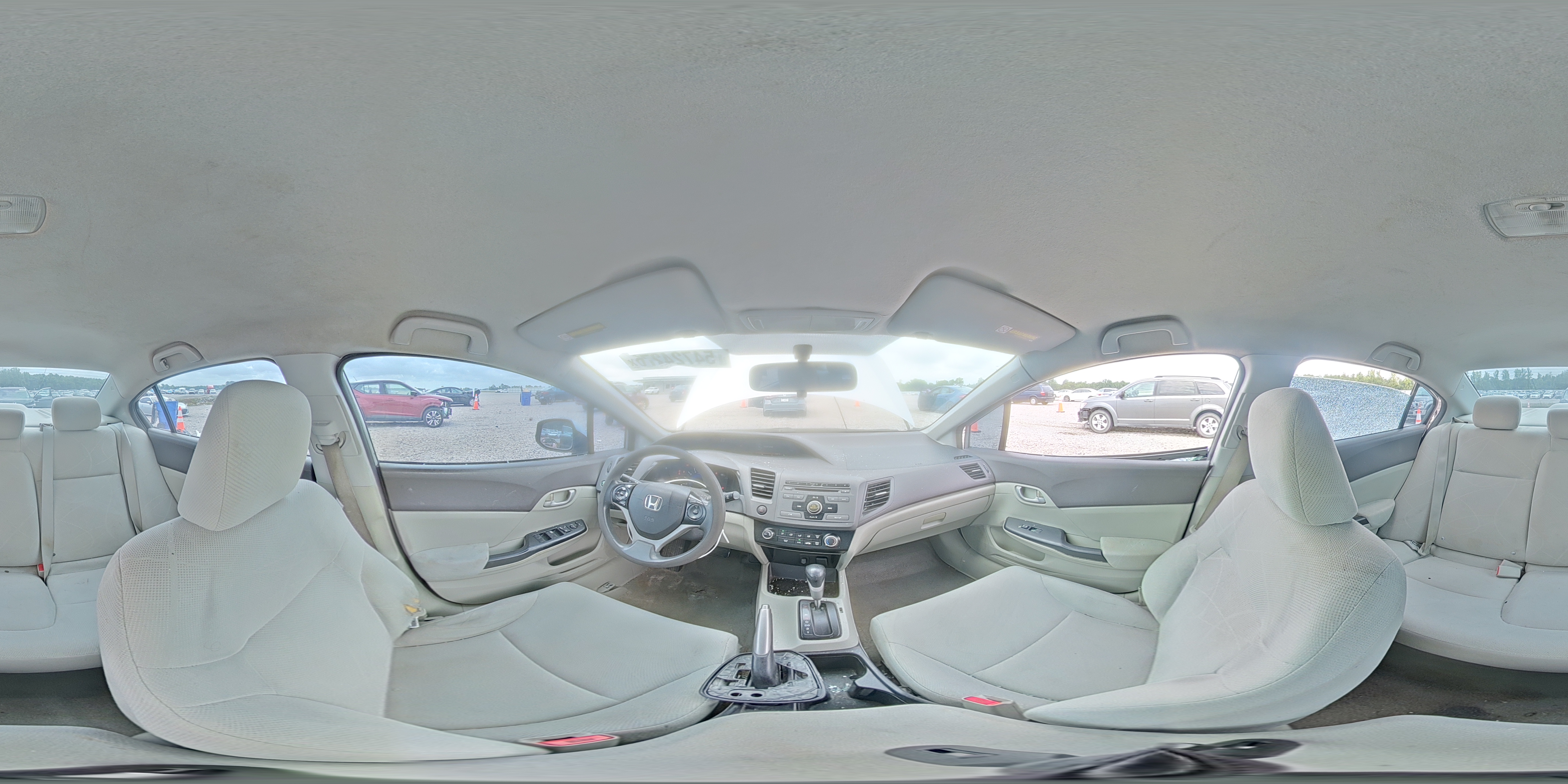 2012 Honda Civic Lx Silver vin: 2HGFB2F57CH578357