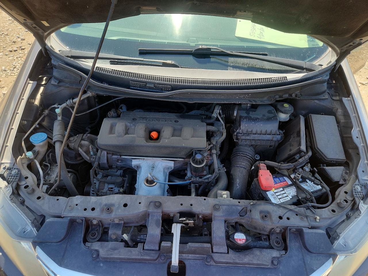 2012 Honda Civic Lx Gray vin: 2HGFB2F57CH594509