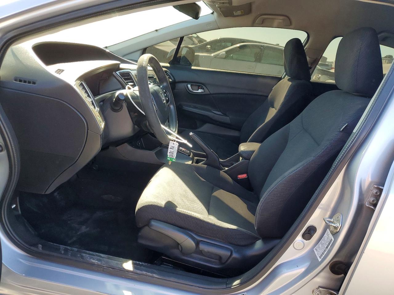 2013 Honda Civic Lx Silver vin: 2HGFB2F57DH513381