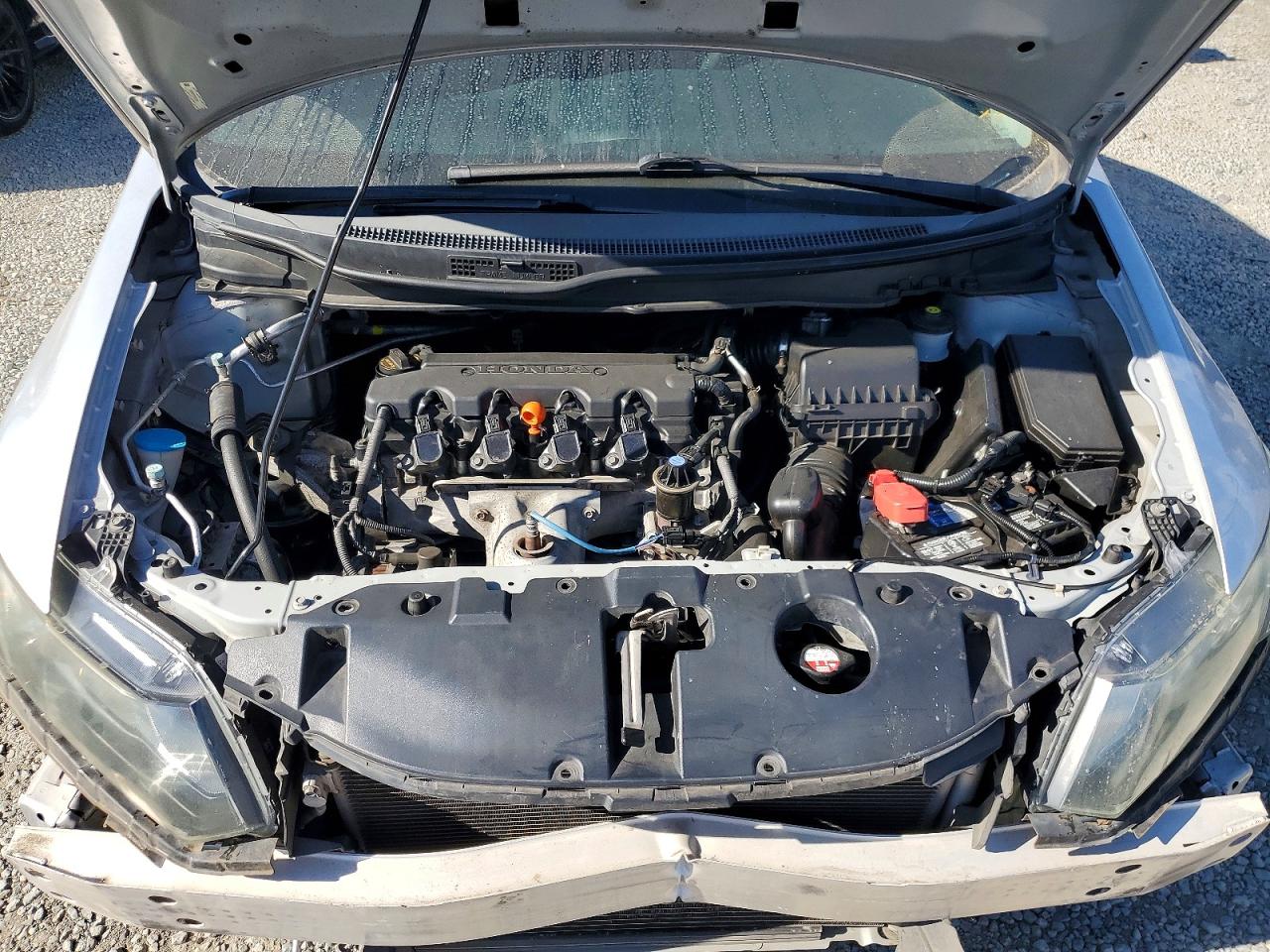 2013 Honda Civic Lx Silver vin: 2HGFB2F57DH513381