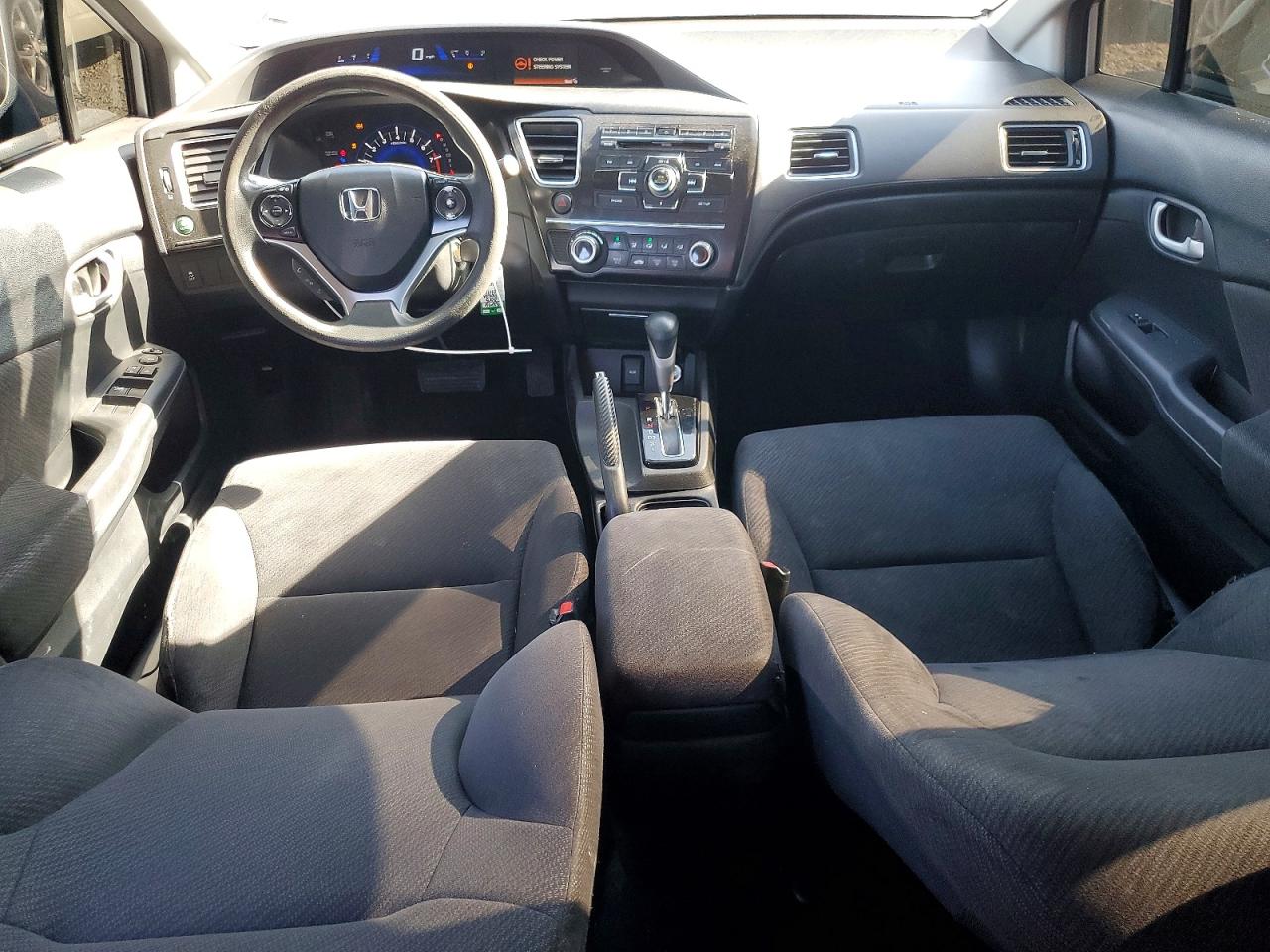 2013 Honda Civic Lx Silver vin: 2HGFB2F57DH513381