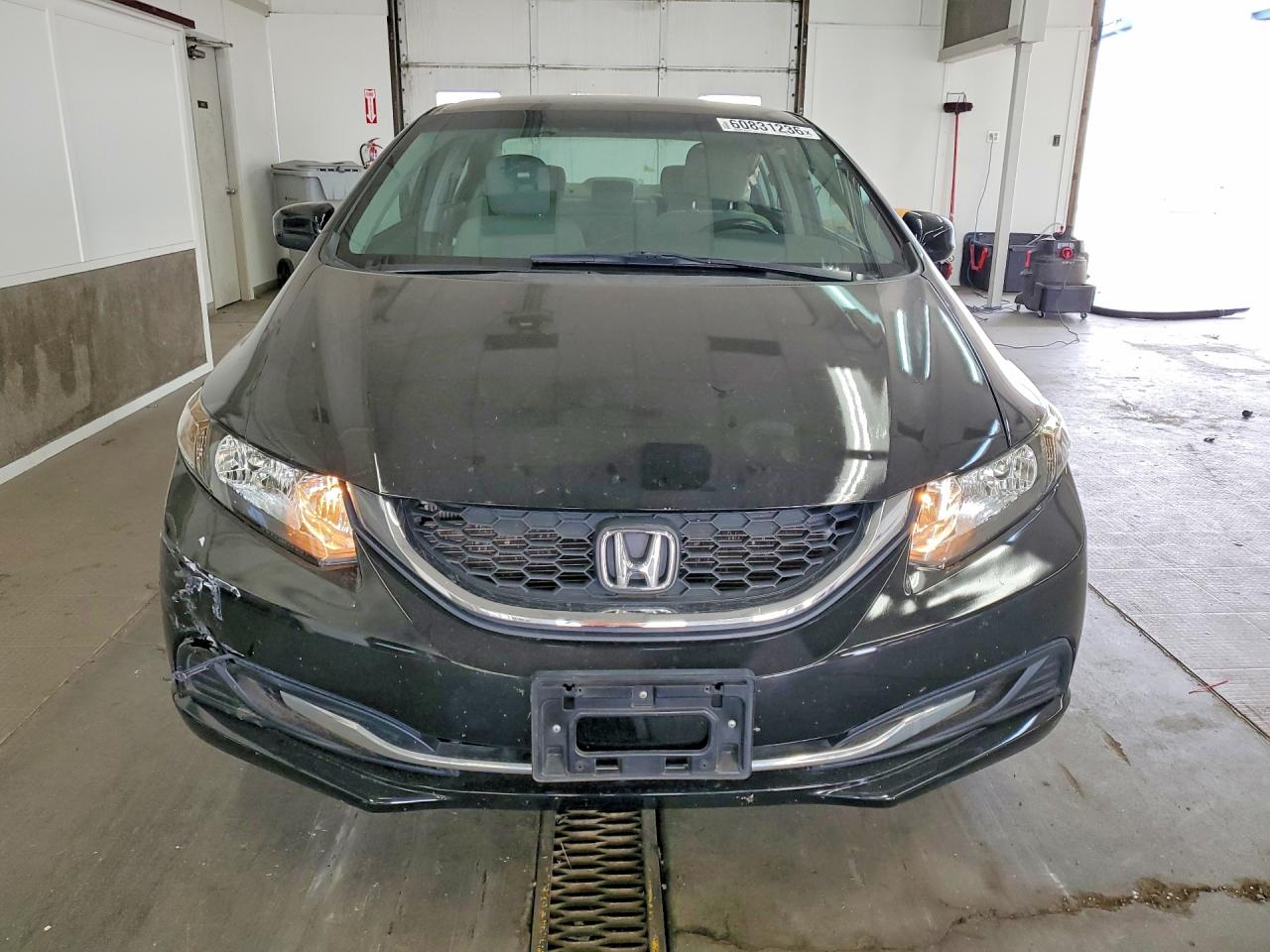 2013 Honda Civic Lx Black vin: 2HGFB2F57DH515941