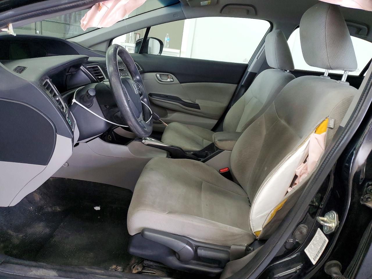 2013 Honda Civic Lx Black vin: 2HGFB2F57DH515941