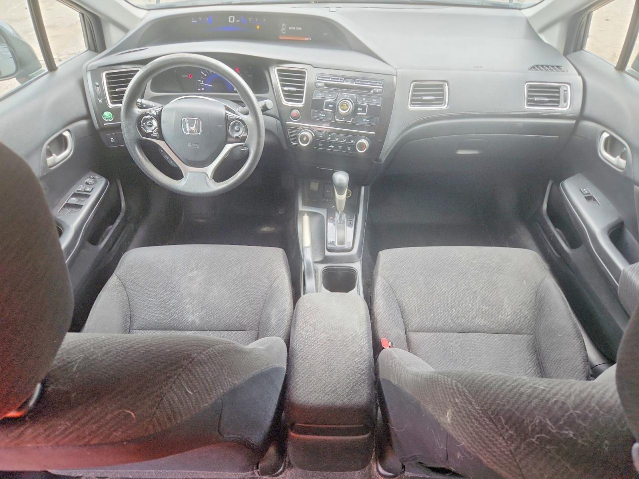 2013 Honda Civic Lx Gray vin: 2HGFB2F57DH524090