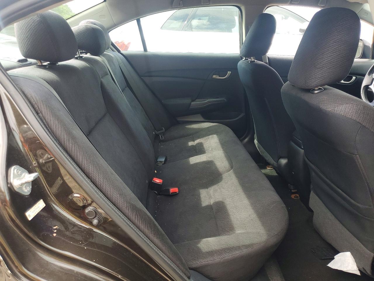 2013 Honda Civic Lx Brown vin: 2HGFB2F57DH534294