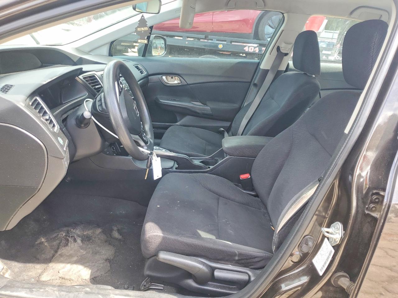 2013 Honda Civic Lx Brown vin: 2HGFB2F57DH534294