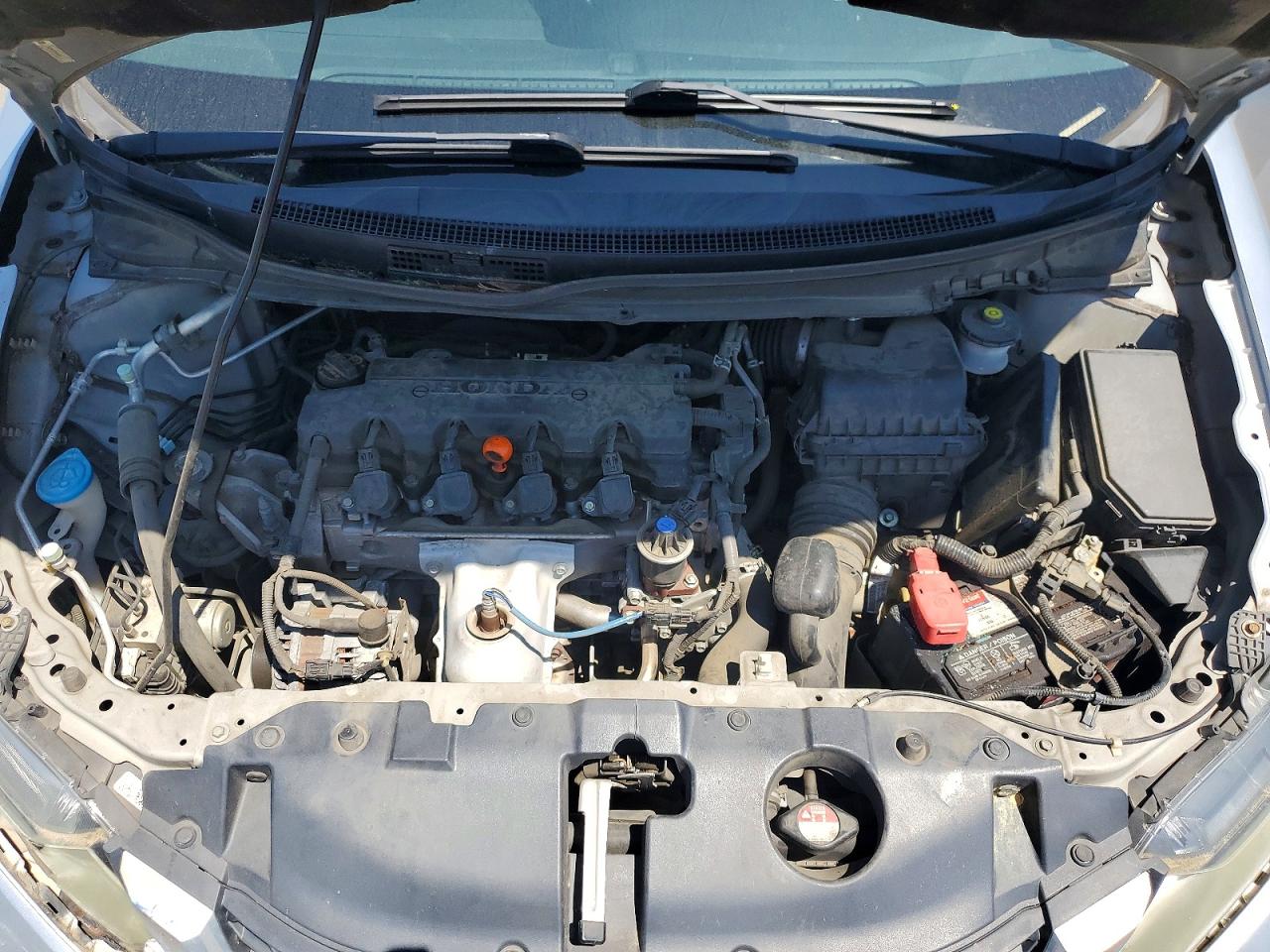 2013 Honda Civic Lx Серебряный vin: 2HGFB2F57DH540483